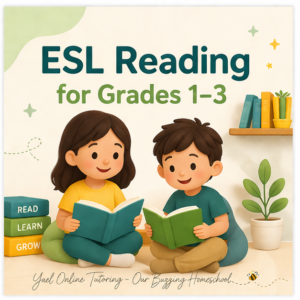 ESL reading support for children learning English as a second language - Ontario - Alberta - Canada
