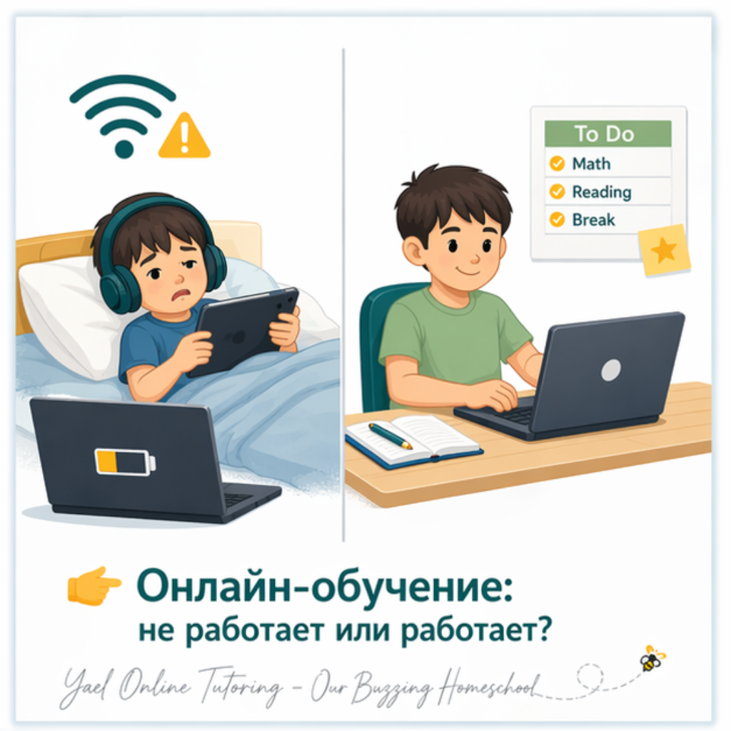 Онлайн обучение для детей - Советы родителям
