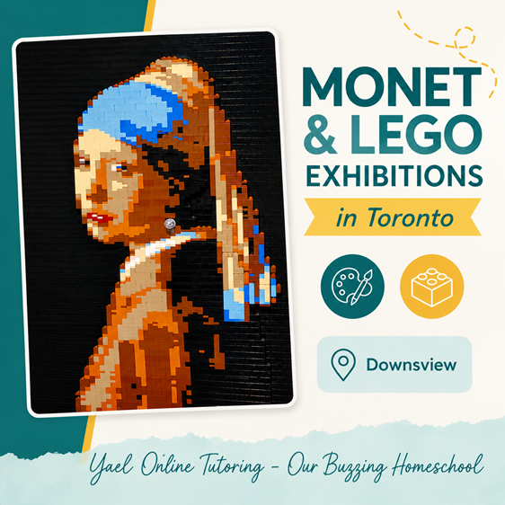 Monet and LEGO exhibitions in Downsview, Toronto